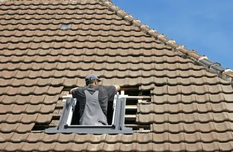Pose de velux - L'Horme